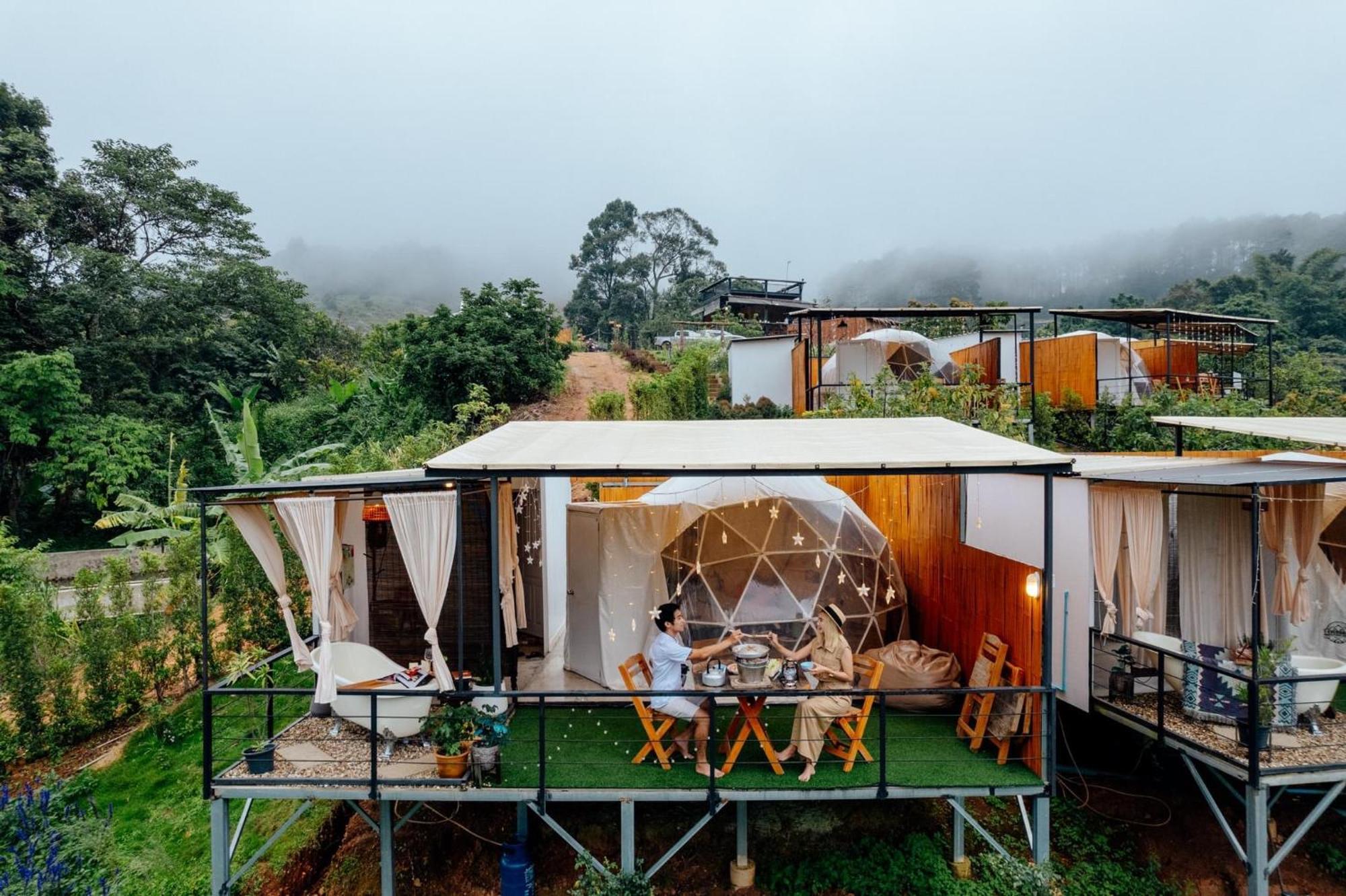 Phu Morinn Camping ม่อนแจ่ม Mon Jam Eksteriør bilde